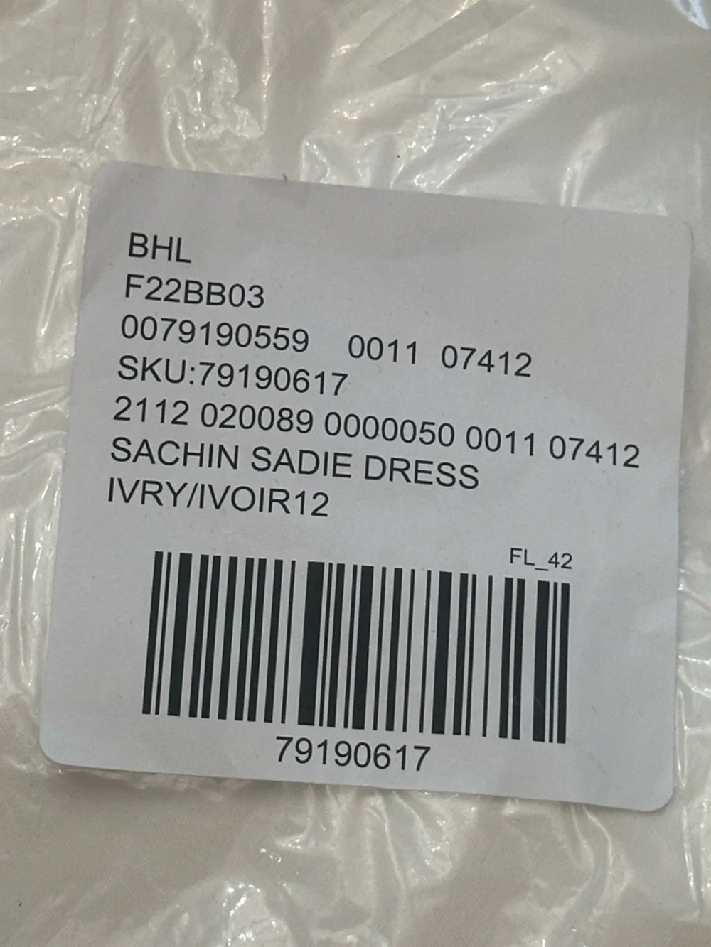 Sachin & Babi Sadie Strapless White Midi Dress Cutout back Bridal 38366